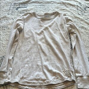 American Eagle Outfitters Gray Long Sleeve Tee